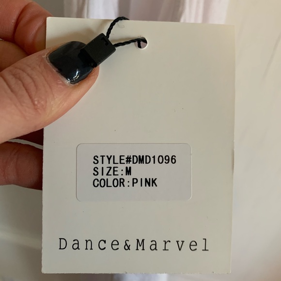 Dance & Marvel - pink & white ombré maxi NWT RARE - Picture 8 of 8
